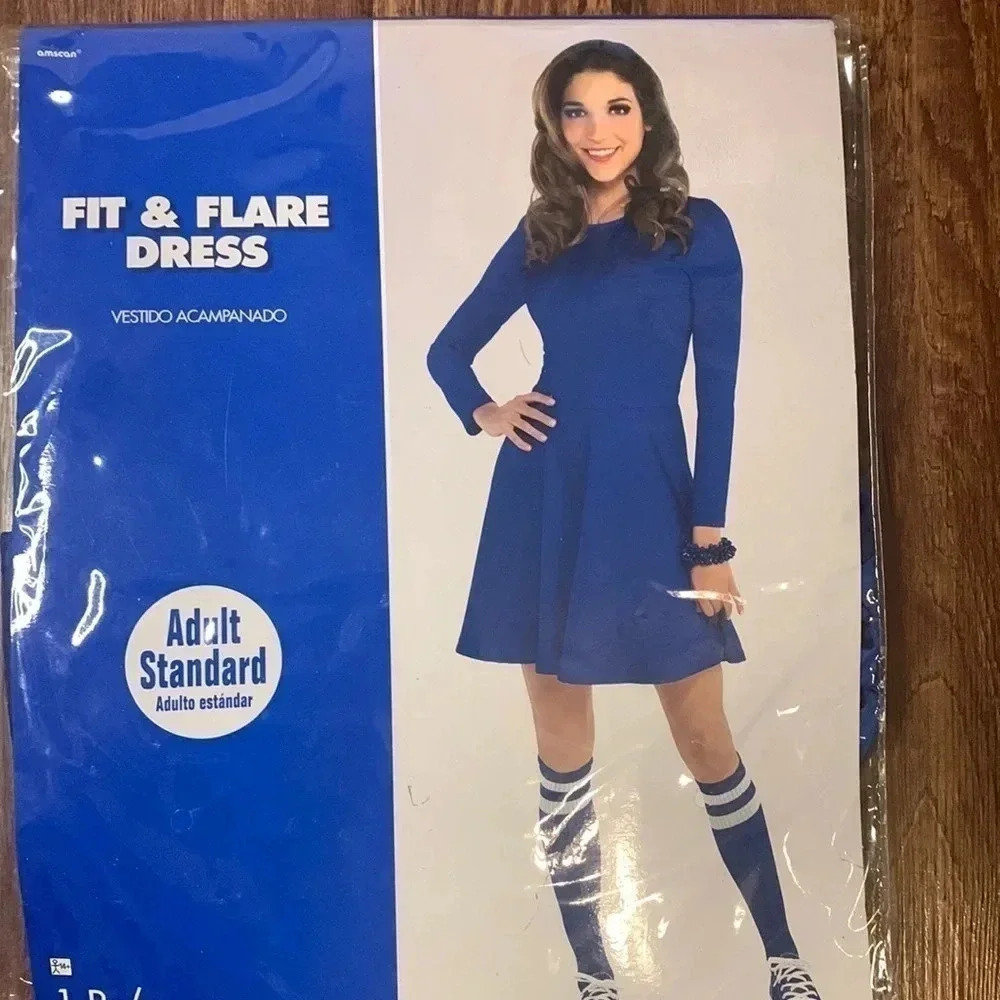 Women’s Halloween Costume Dress Fit and Flare Dress
